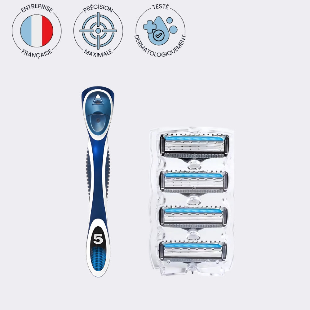 KIT ÉCONOMIQUE — BLUE SERIES 5 LAMES JUSTR