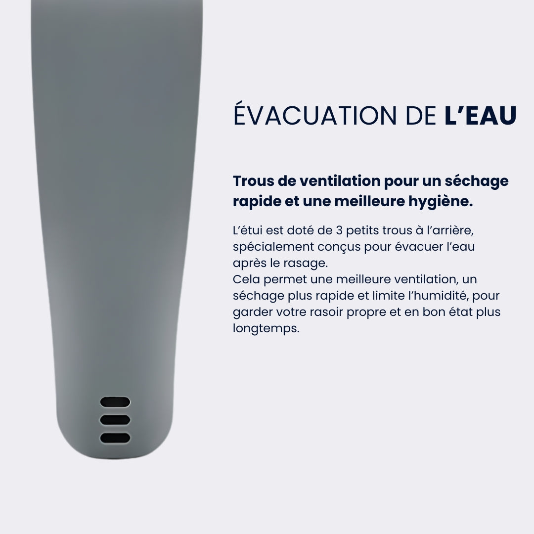 Étui de rasoir en silicone - JUSTR