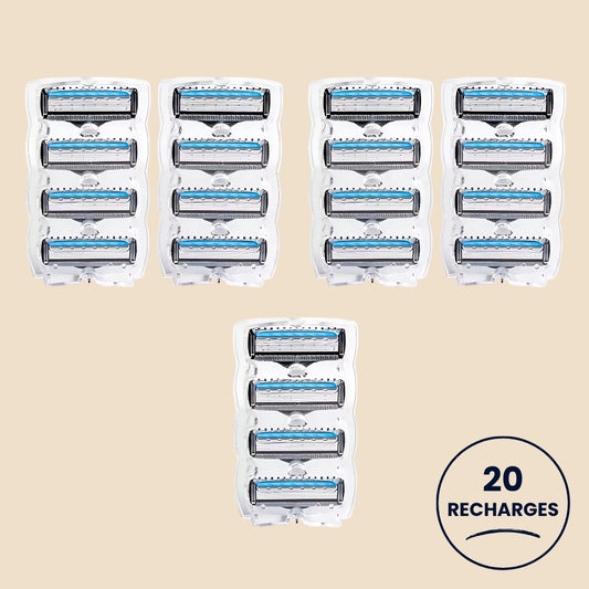 Pack de 20 lames Blues Series 5