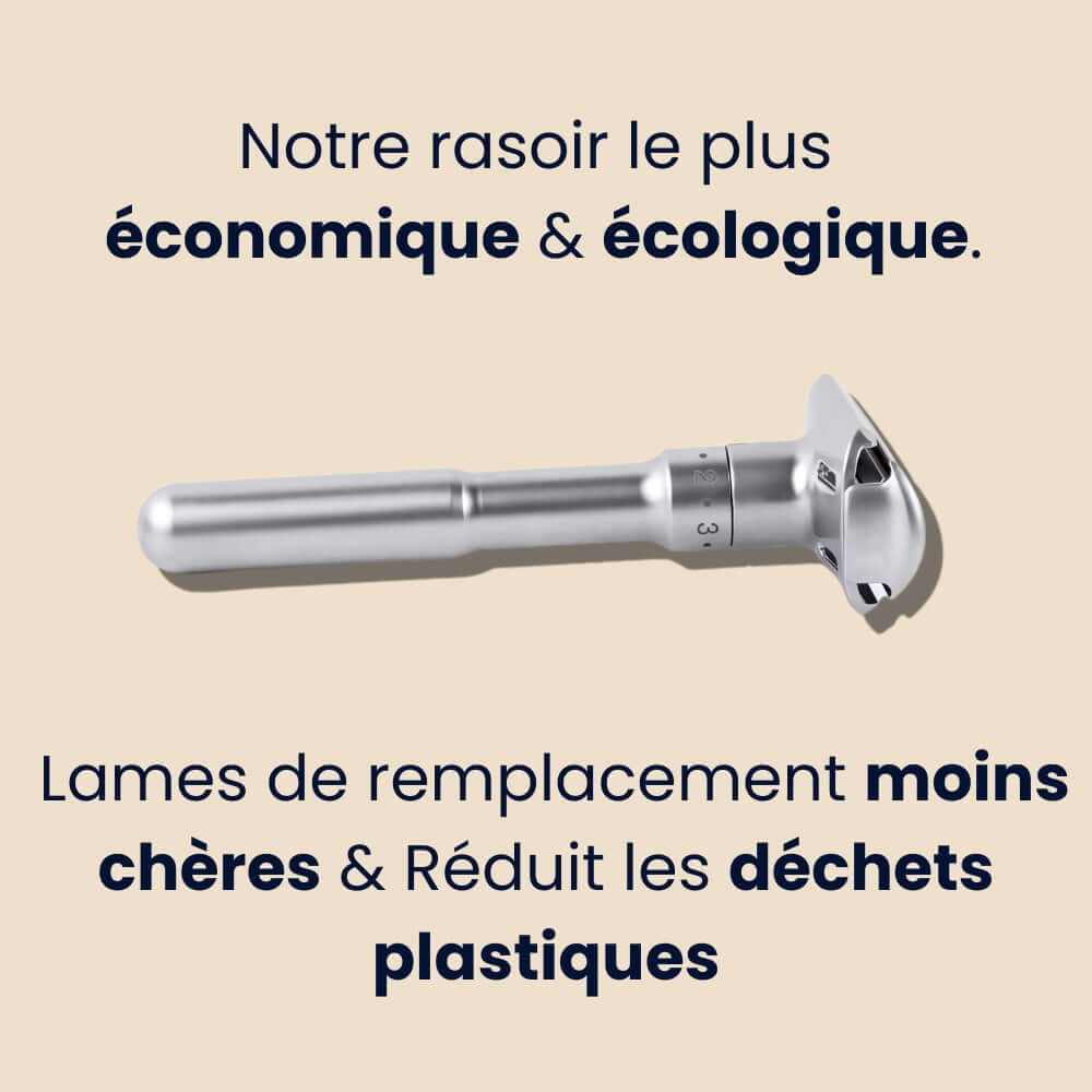 Rasoir de sûreté écologique & économique - JustR