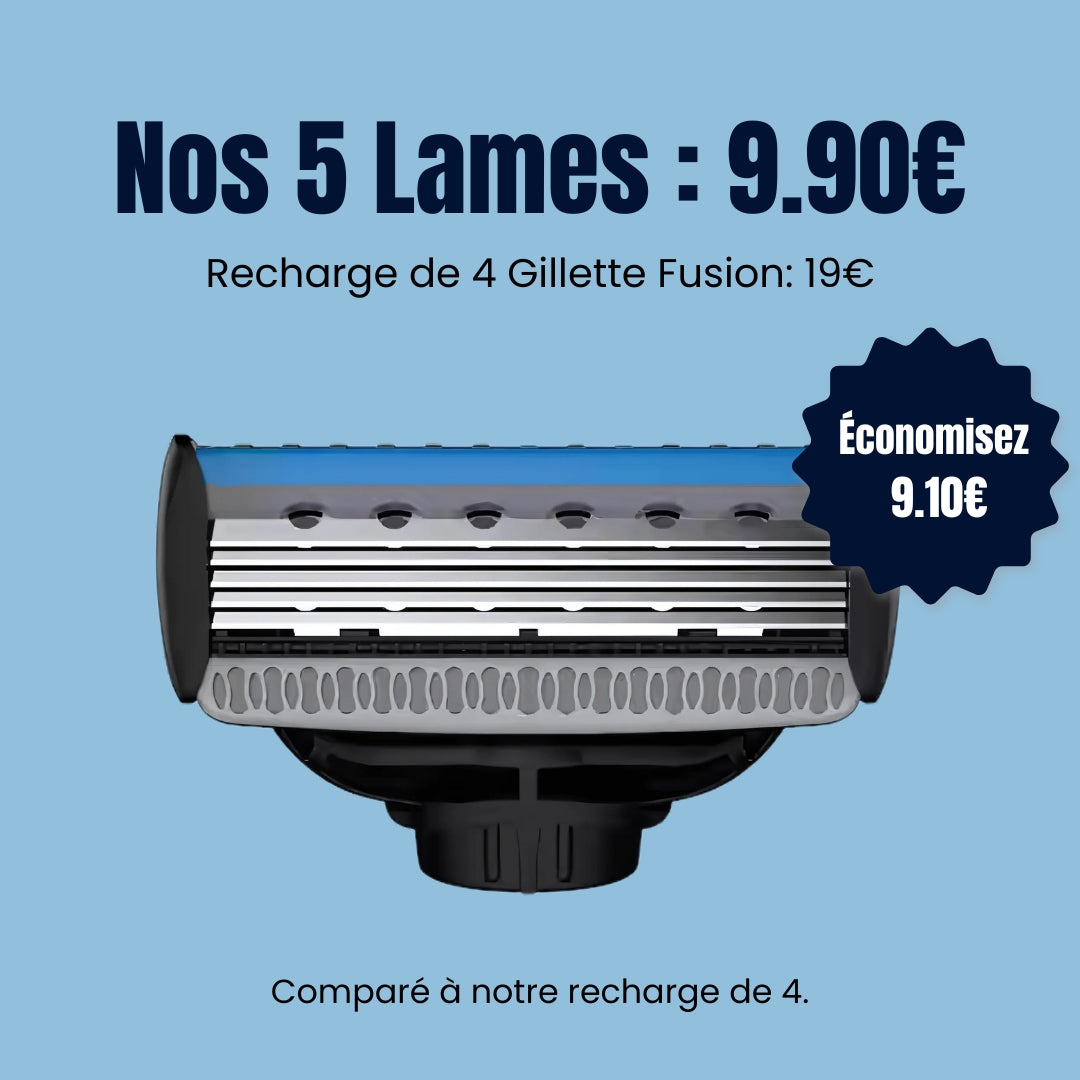 Blue Series 5 Lames - JUSTR