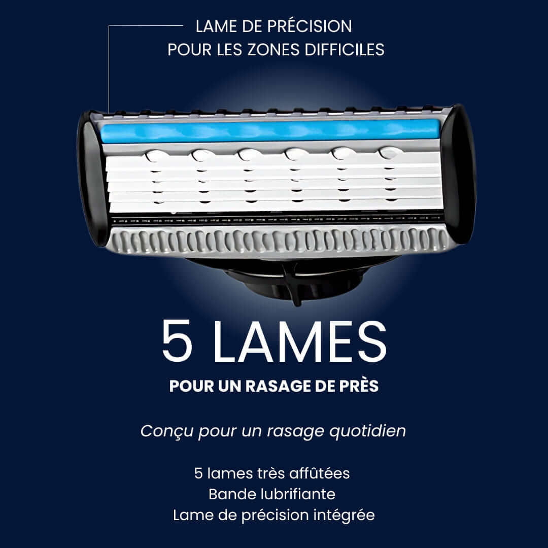 Blue Series 5 Lames - JUSTR